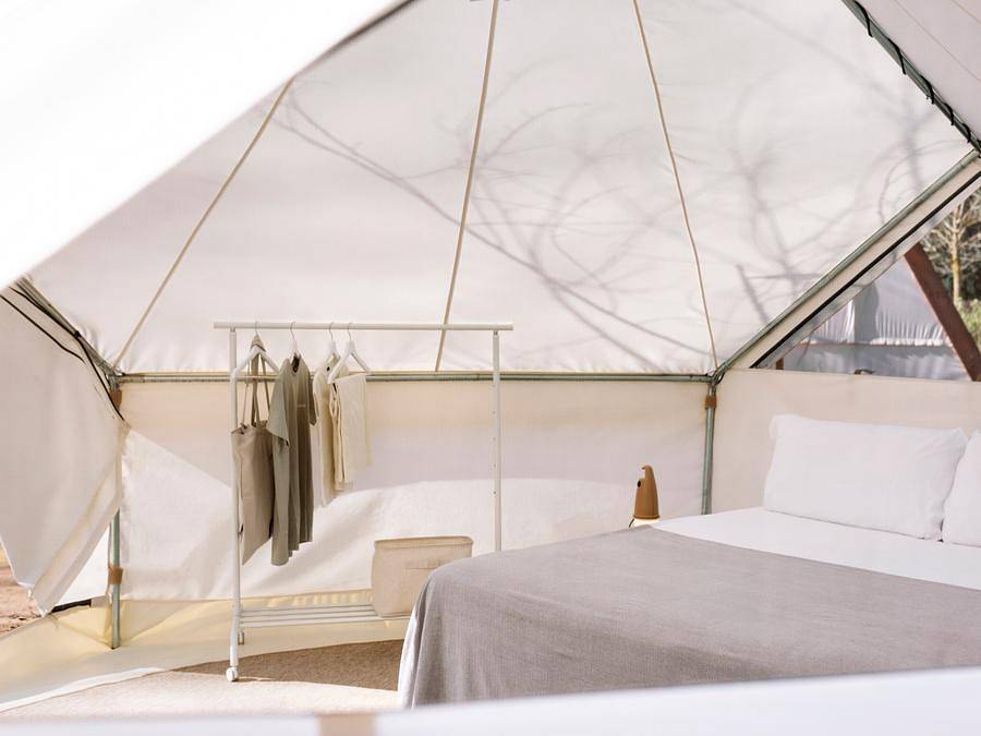 Camping Repos del Pedraforca - Tienda de campaña 2 personas - Tienda Campanario in Saldes, Pirineo Catalan
