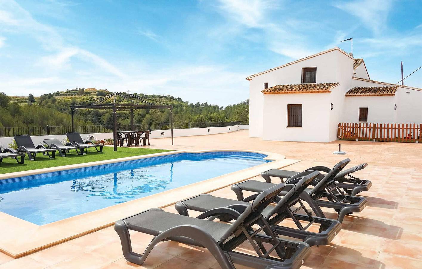 Reizende 93 m² große Wohnung mit Pool und Terrasse – 600 m vom Stadtzentrum entfernt in Benissa, Costa Blanca