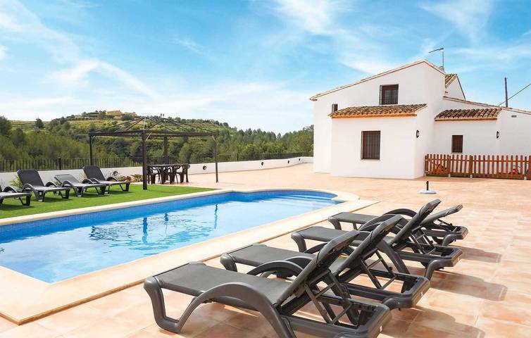 Maison de vacances pour 10 personnes, avec piscine et terrasse - 1