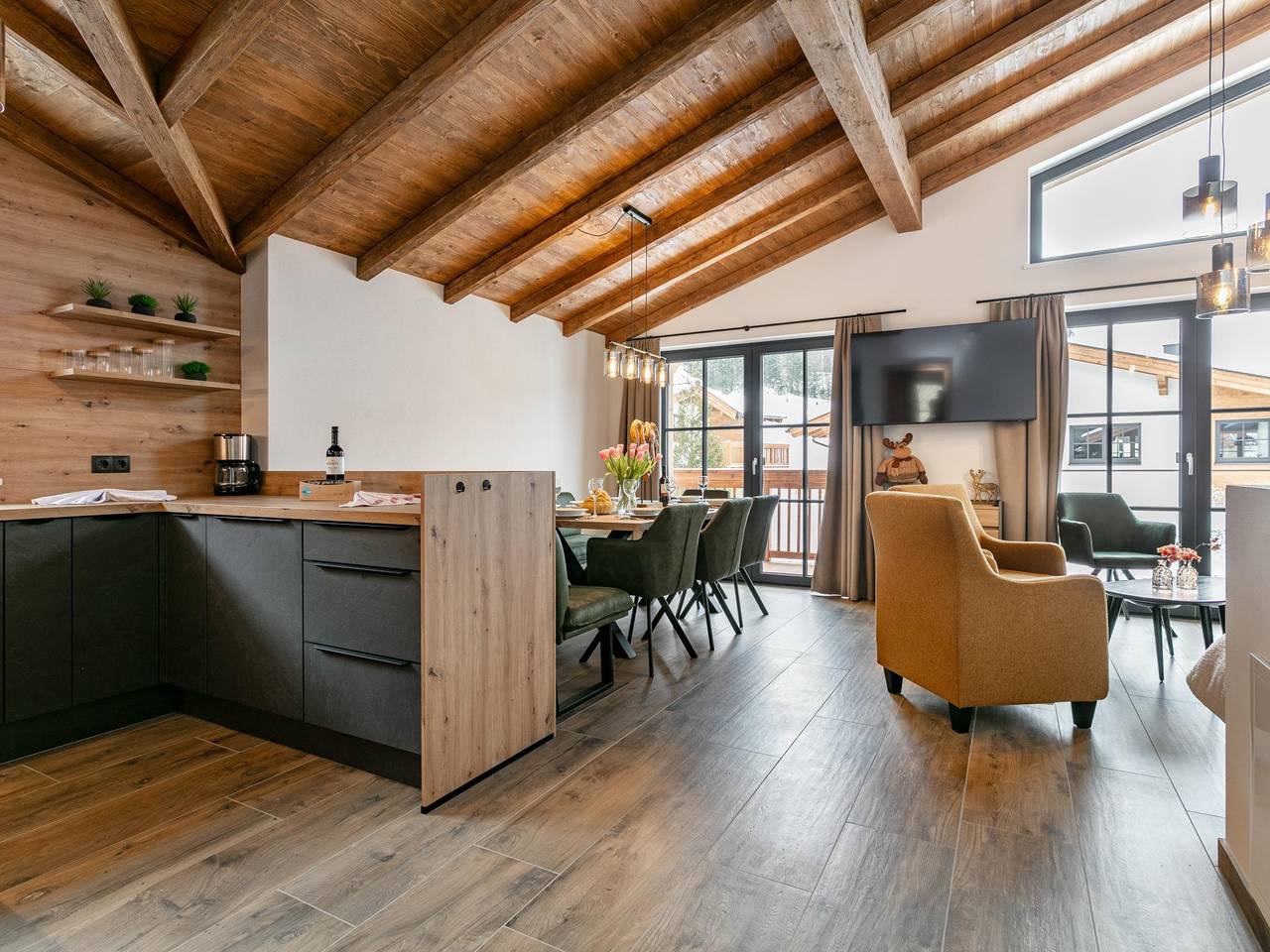 Luxus Chalet mit privater Sauna, bei Flachau in Eben im Pongau, Tennengau