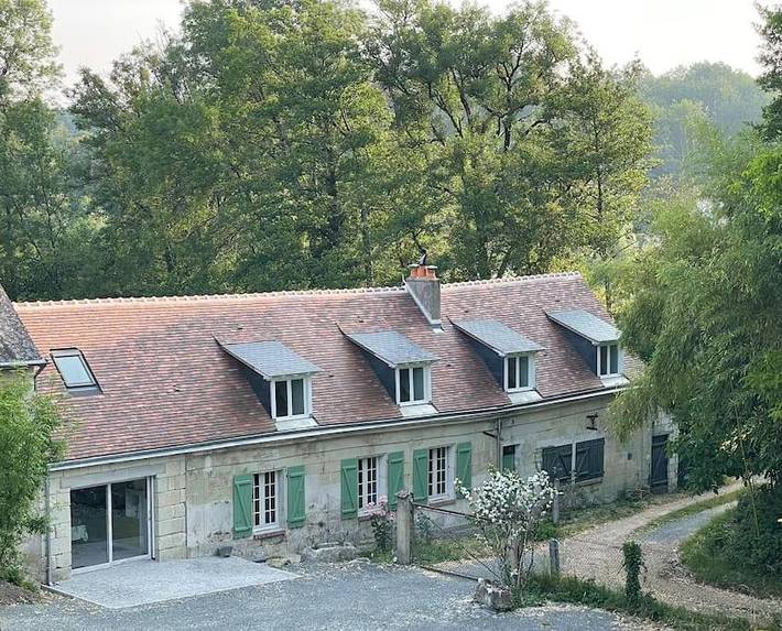 Location de vacances pour 14 personnes, avec Terrasse et Jardin à Saint-Paterne-Racan