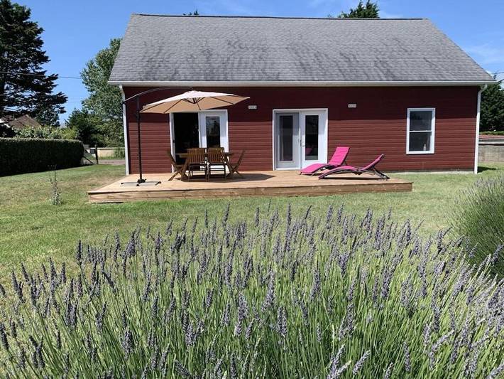 Maison de vacances pour 6 personnes, avec Terrasse et Jardin