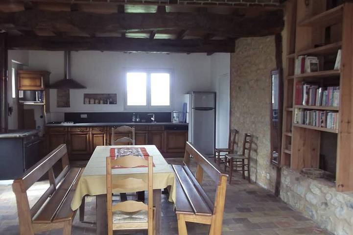 Gîte pour 12 personnes, avec Terrasse et Jardin à Brassempouy