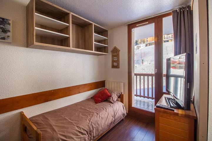 Gîte pour 5 personnes, avec balcon et piscine, animaux acceptés dans Station De Peisey Vallandry - 4