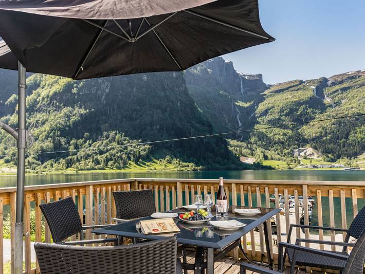 Ferienhaus für 6 Personen, mit Garten und Balkon sowie Whirlpool und Sauna in Sognefjord - 2