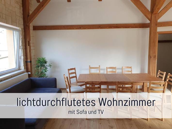 Ferienwohnung für 9 Personen, mit Balkon und Terrasse in Nauen - 2