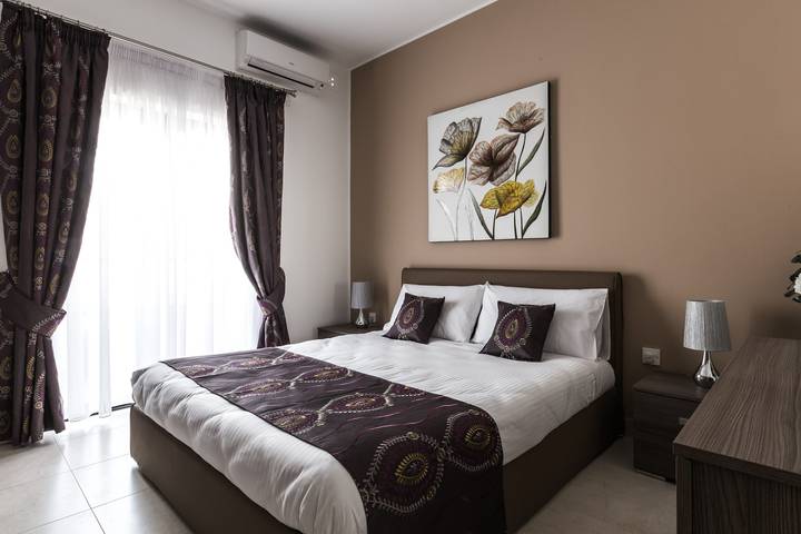 Appartement de vacances pour 4 personnes, avec balcon