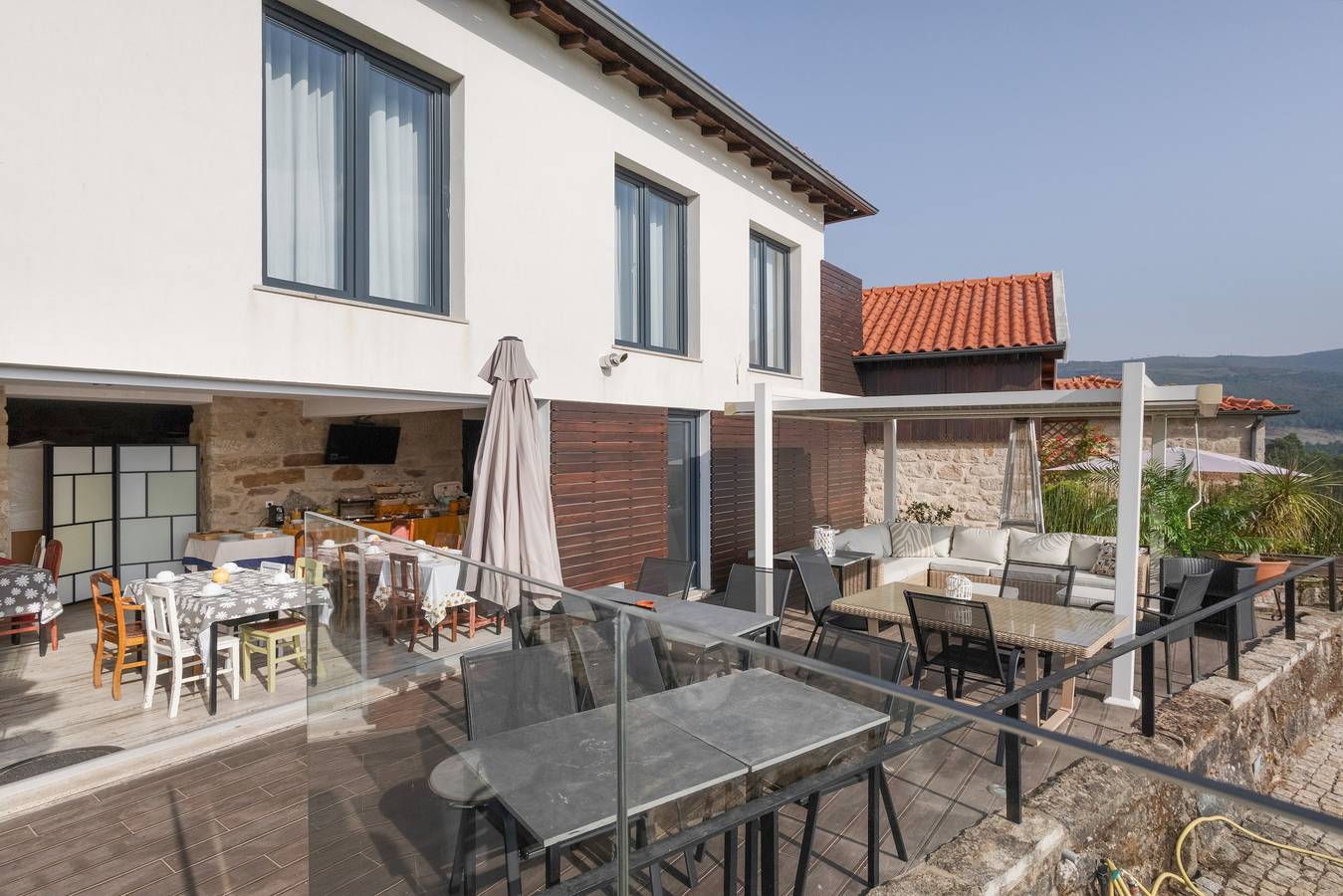 Studio met Terras, Bergzicht, Wi-Fi en Airconditioning, foto 14