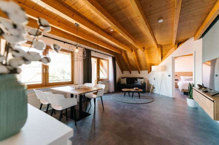 Ferienwohnung für 2 Personen, mit Balkon und Garten sowie Ausblick in Simonswald - 4