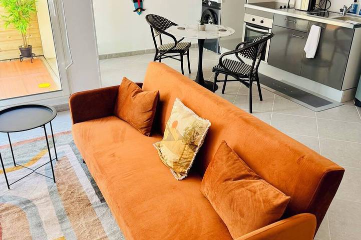 Appartement de vacances pour 4 personnes, avec balcon à Bergerac