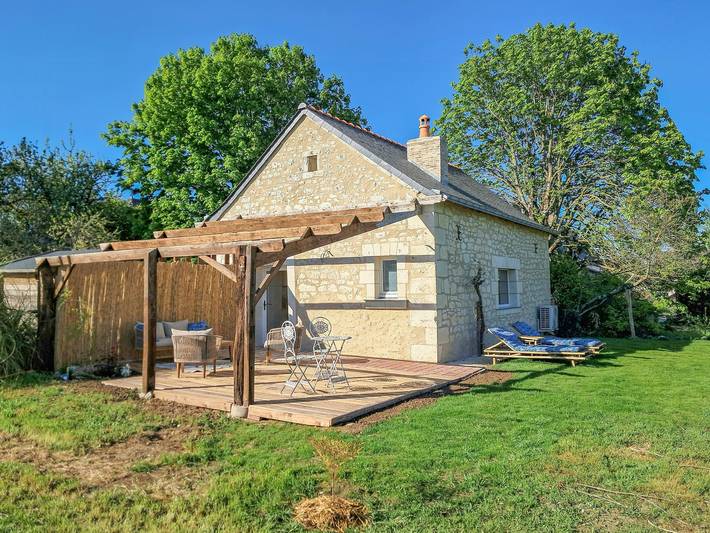 Location de vacances pour 2 personnes, avec jardin et terrasse dans Brissac-Loire-Aubance
