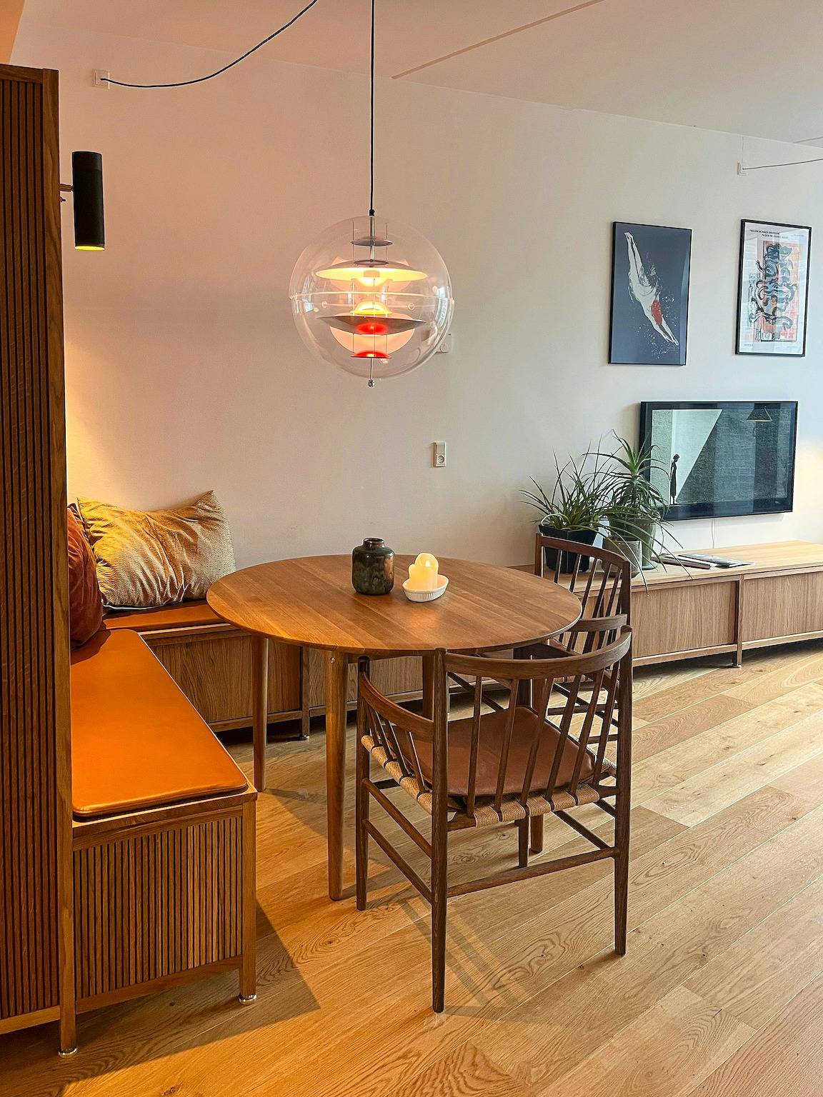 Appartement entier, Appartement en dernier étage avec deux balcons près de Vesterbro in Copenhague, Hovedstaden