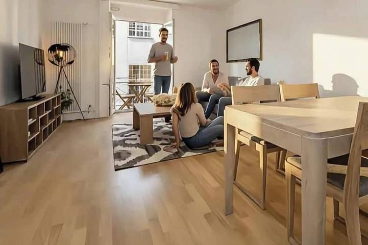 Ferienwohnung für 4 Personen, mit Balkon in Zürich
