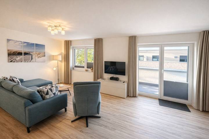 Ferienwohnung für 5 Personen, mit Terrasse und Sauna, mit Haustier am Jadebusen - 2