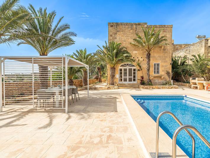 Villa für 7 Personen mit Balkon in Xaghra, Gozo