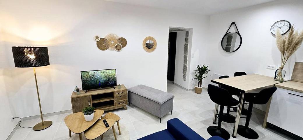 Location de vacances pour 4 personnes, avec vue et jardin, animaux acceptés à Louargat - 4