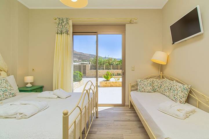 Location de vacances pour 5 personnes, avec jardin dans Falasarna - 4