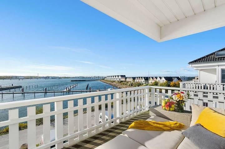 Strandhaus für 4 Personen, mit Sauna und Balkon, mit Haustier in Olpenitz