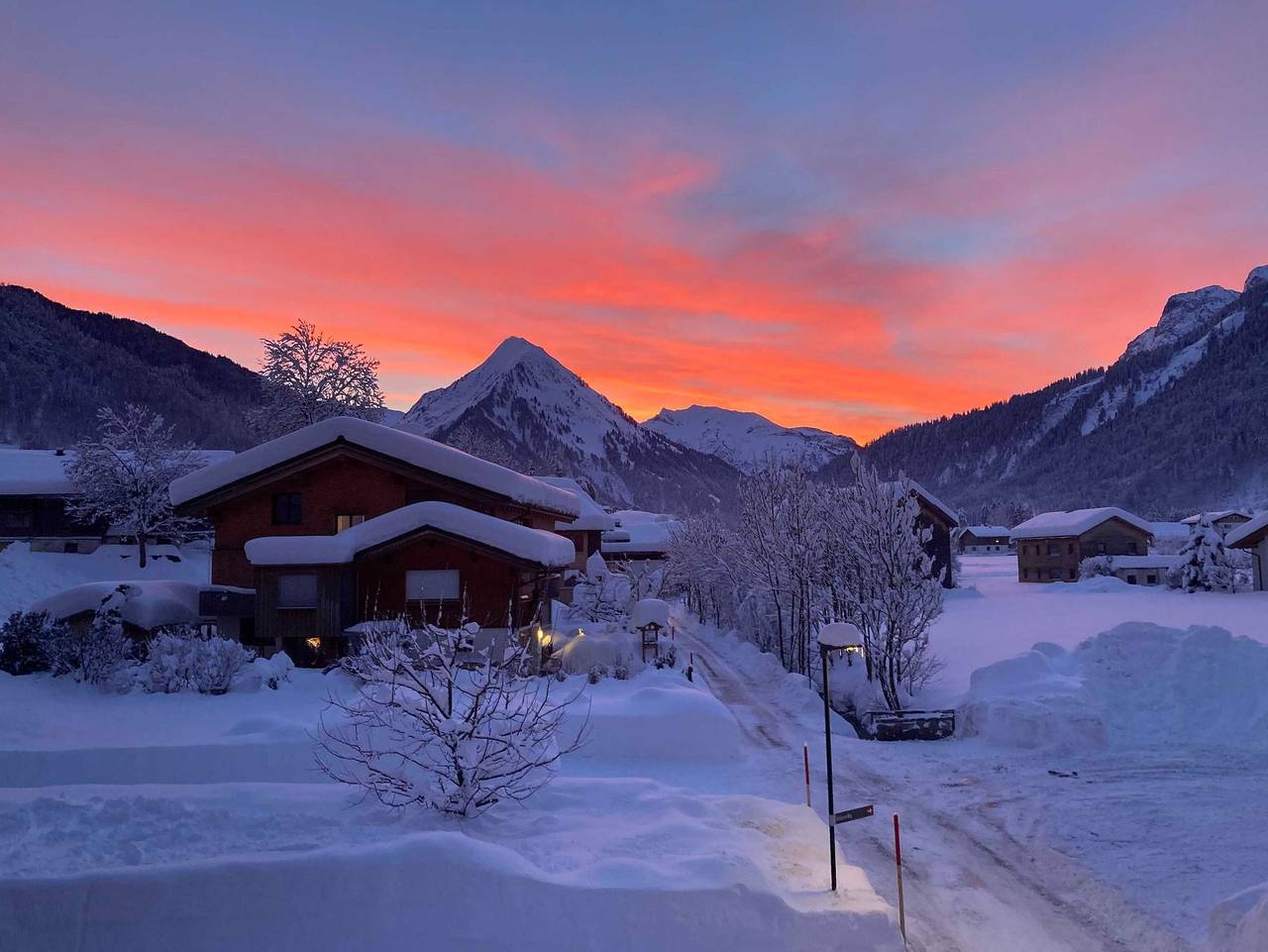 Ganze Ferienwohnung, Ferienwohnung Hausblick - Ferienhaus h[Au]sblick in Au, Bregenzerwald