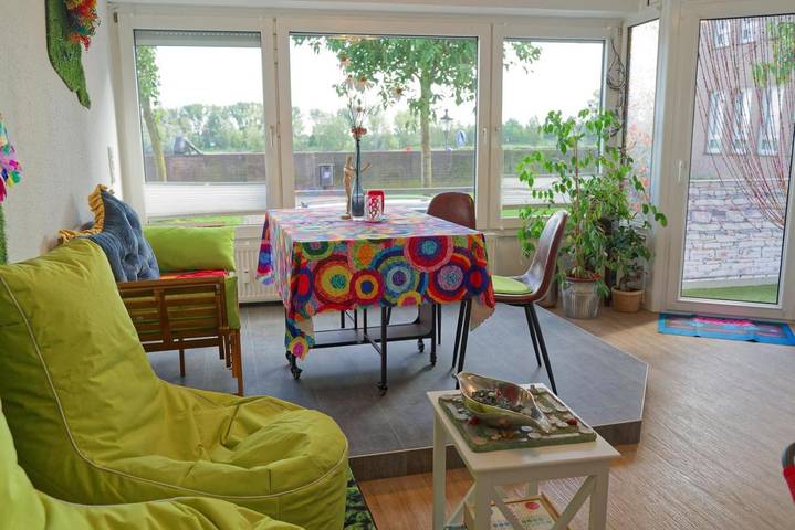 Ferienwohnung für 4 Personen, mit Balkon und Ausblick in Rees - 4