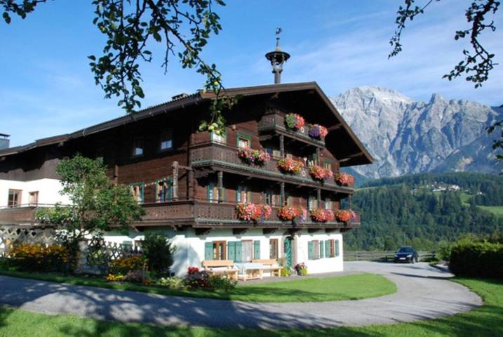 Bauernhof für 2 Personen, mit Balkon und Garten in Leogang
