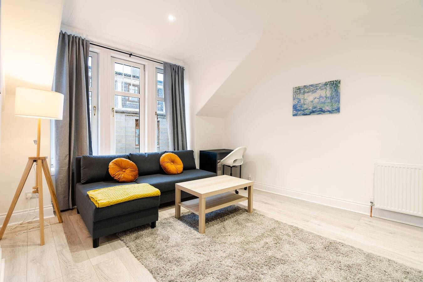 Apartamento entero, Prime City Centre 1Br Sleeps 3 Offshore-Friendly Fast Wi-Fi in Aberdeen, Aberdeenshire