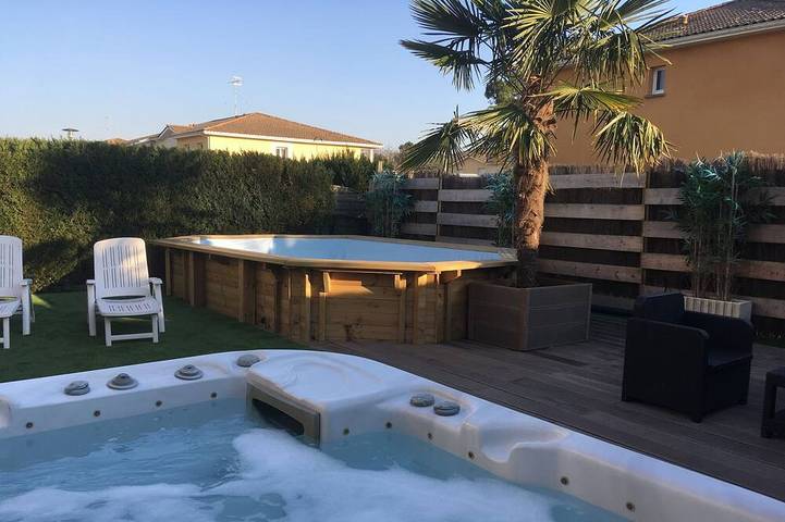 Casa de vacaciones para 9 personas, con jacuzzi y jardín - 1