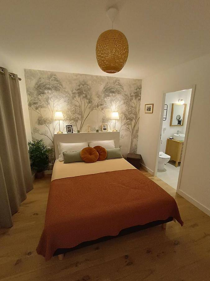 Chambre d’hôte pour 2 personnes, avec vue