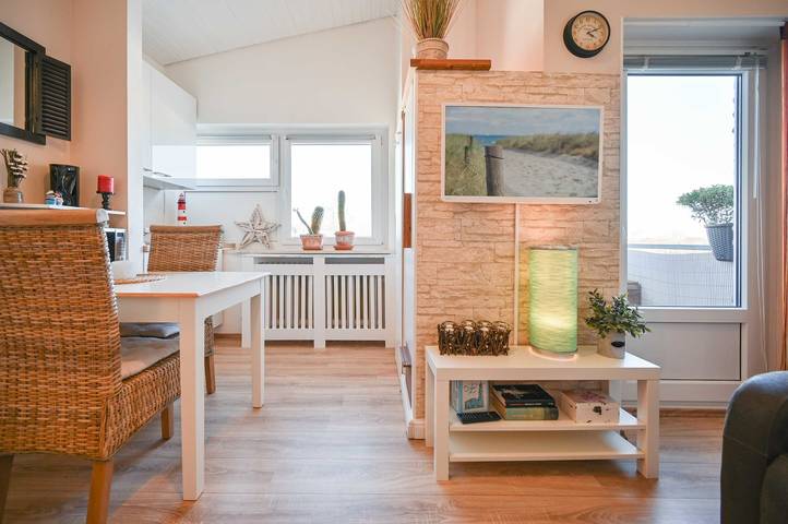 Ferienwohnung für 2 Personen, mit Seeblick und Balkon in Kellenhusen