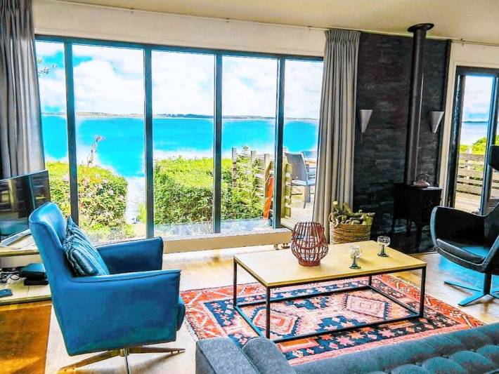 Ferienhaus für 6 Personen, mit Terrasse und Garten sowie Seeblick in Anjum - 2