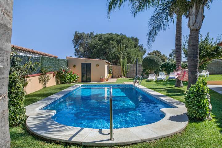 Ferienhaus für 9 Personen, mit Garten, kinderfreundlich in Vejer de la Frontera