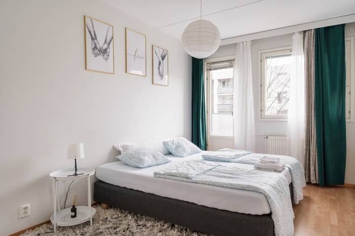 Ganze Wohnung, Spacious 2Br City Retreat with Sauna in Helsinki, Uusimaa