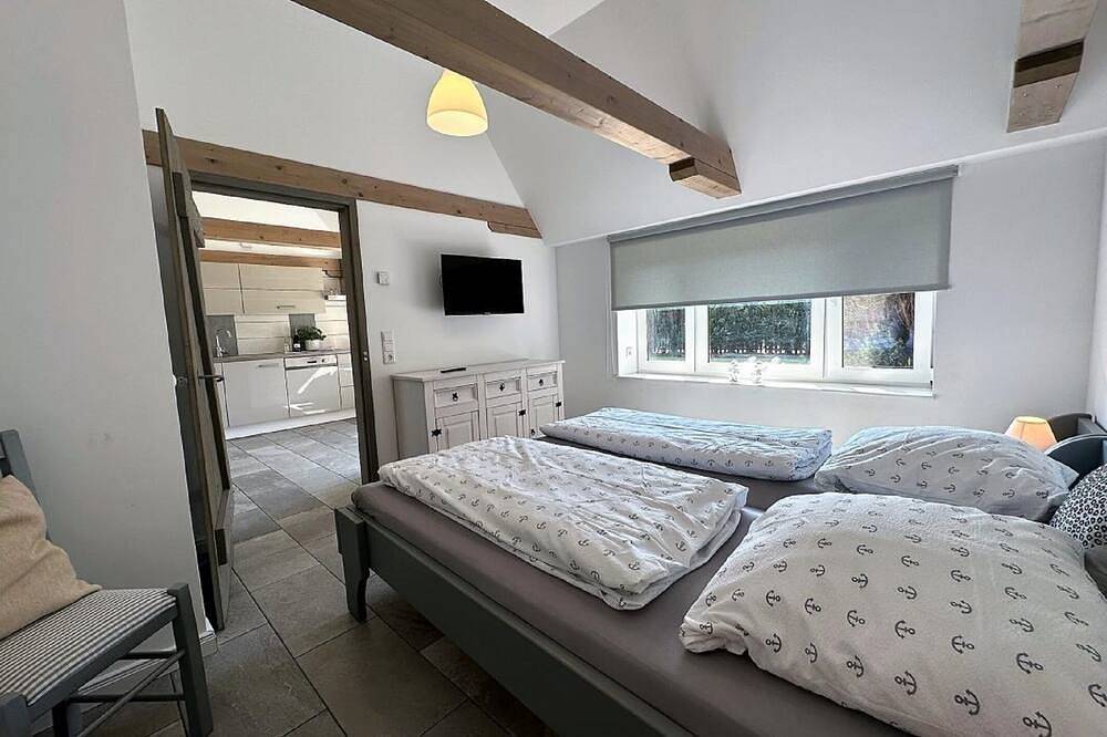 Fresen Hus - Terrasse, eingezäunter Garten, Eckbadewanne, Kamin in Humptrup, Nordfriesland