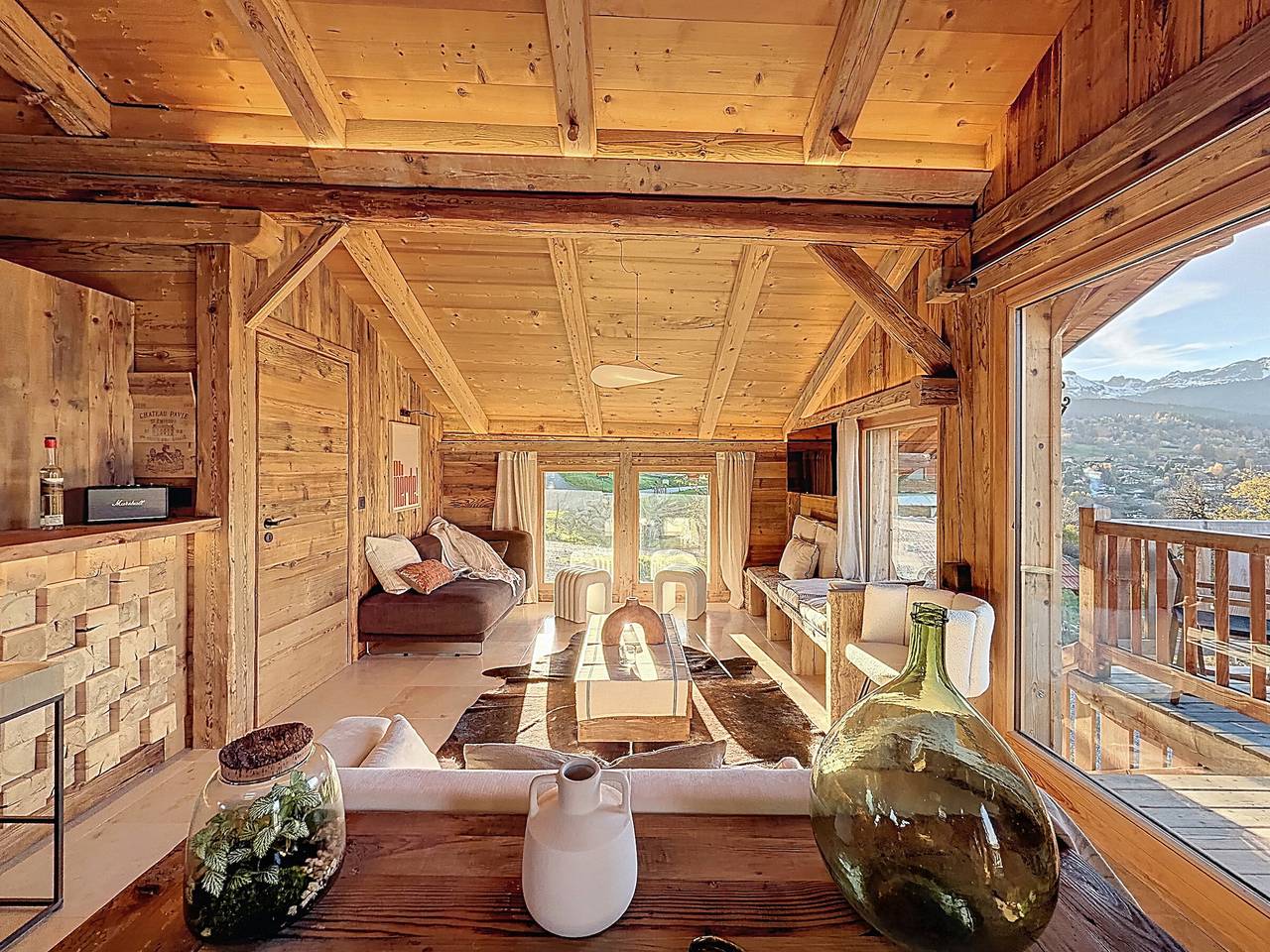 Chalet con 5 habitaciones + dormitorio cerca pistas Combloux in Combloux, Pays du Mont-Blanc