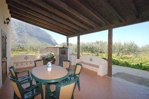 Ferienhaus für 6 Personen, mit Terrasse und Garten sowie Ausblick