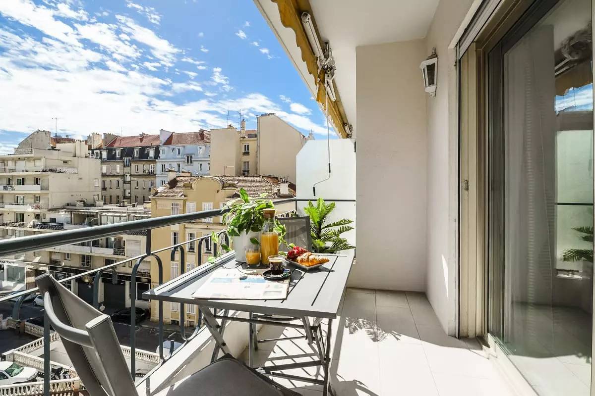 Ganze Wohnung, Zentrum von Cannes, 2P modern mit Terrasse in Cannes, Mittelmeerküste (Frankreich)