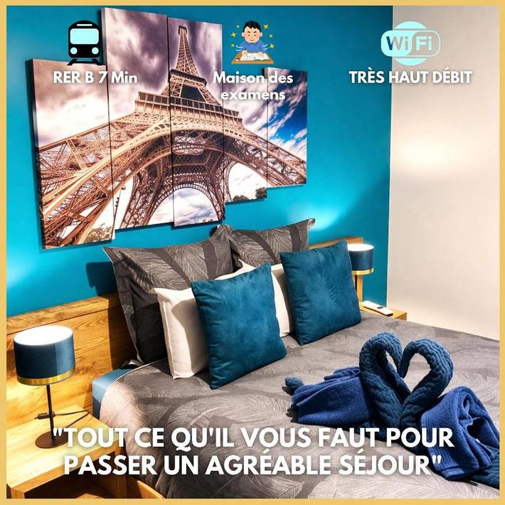 Gîte pour 2 personnes, avec vue à Arcueil