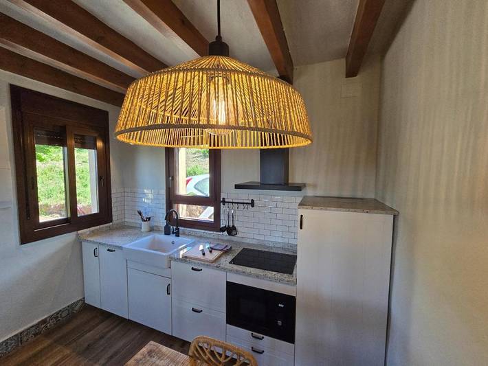 Chalet para 6 personas, con jardín además de piscina y vistas, Se admiten mascotas en Sierra de Huelva - 4