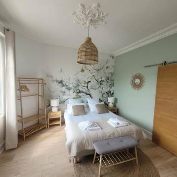 Chambre d’hôte pour 4 personnes, avec jardin et piscine à Allerey-sur-Saône