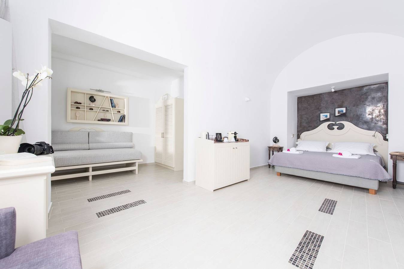 Villa für 2 Personen mit Meerblick in Oia, Santorin