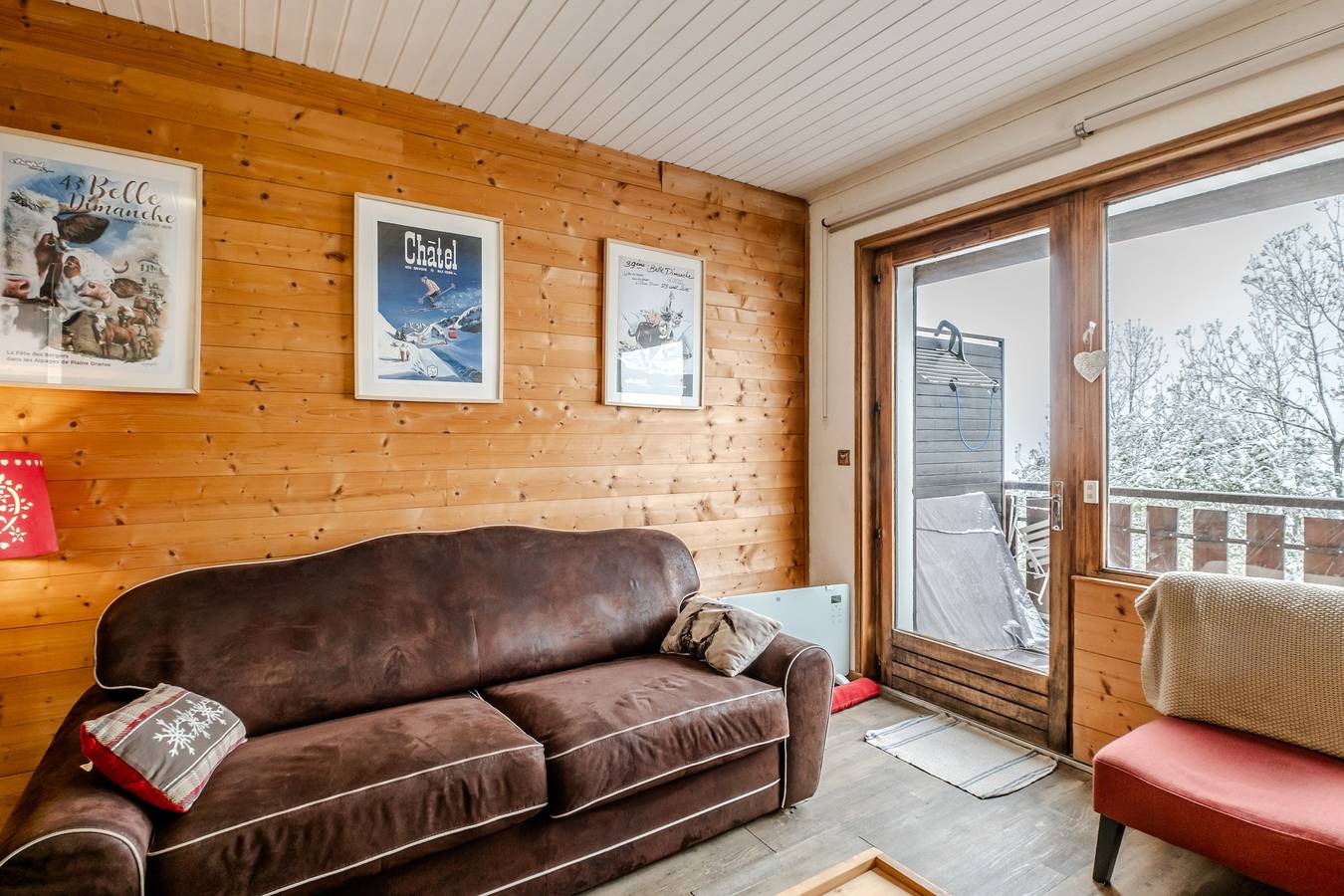 Ganze Wohnung, Ferienwohnung für 4 Personen mit Balkon in Châtel, Les Portes du Soleil