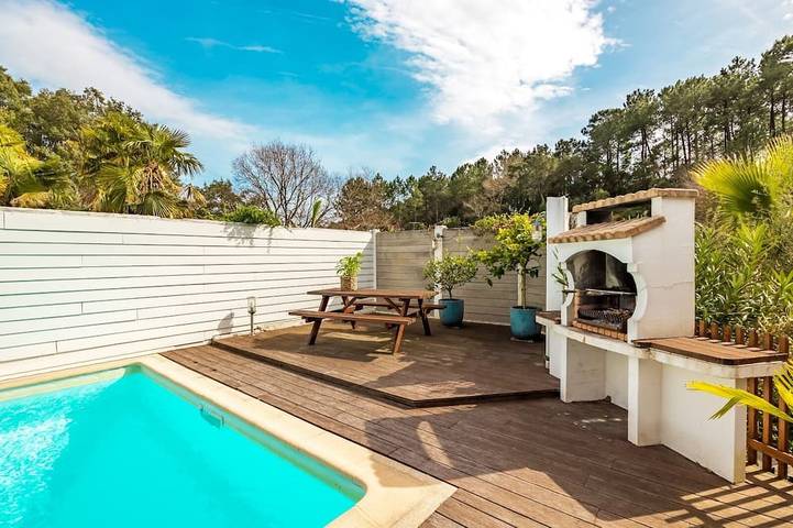 Villa pour 6 personnes, avec balcon et jardin, animaux acceptés à Labenne - 3
