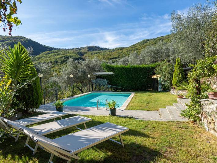 Agriturismo voor 5 personen, met tuin in Ligurië