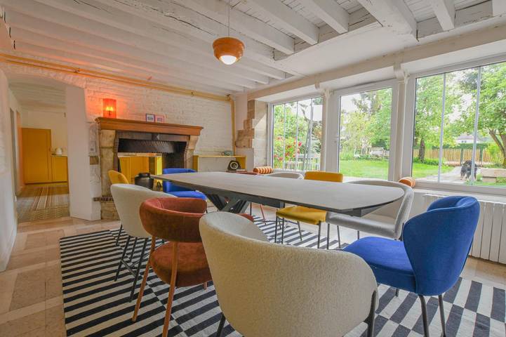 Gîte pour 11 personnes, avec terrasse ainsi que piscine et jardin à Lusigny-sur-Barse - 4