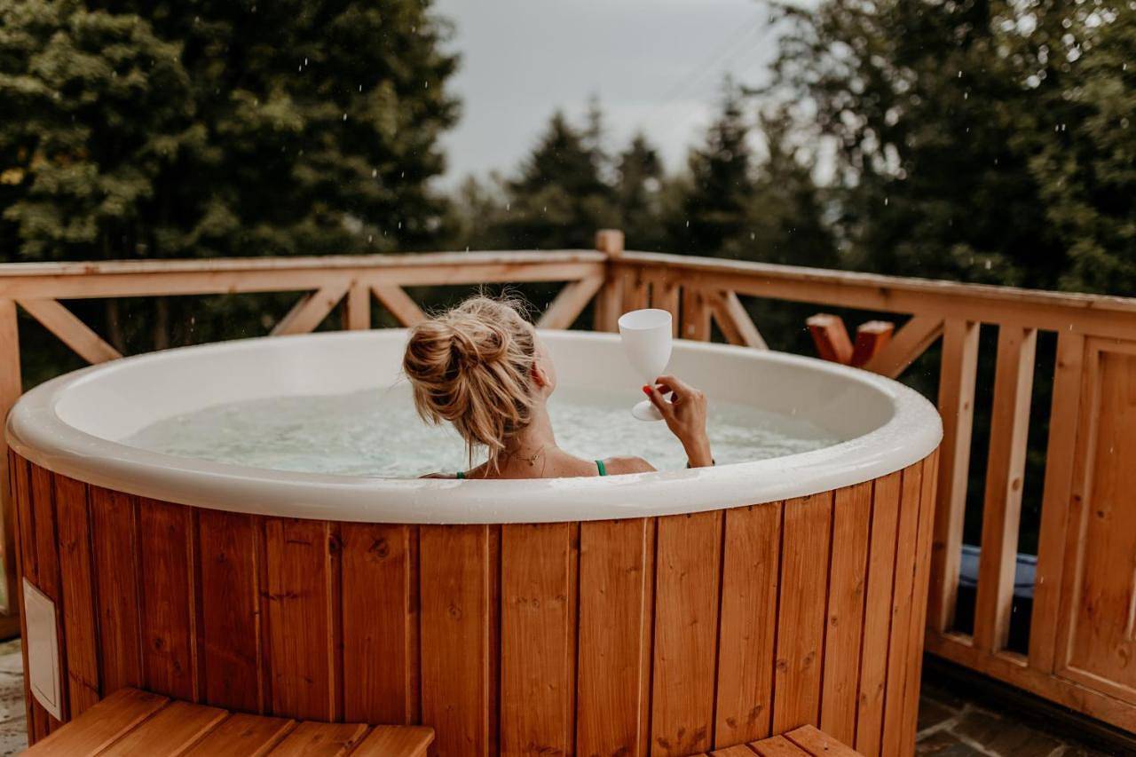 Babiogórska Chata - dom z bali z jacuzzi i sauną in Zawoja, Karpaty (Polska)