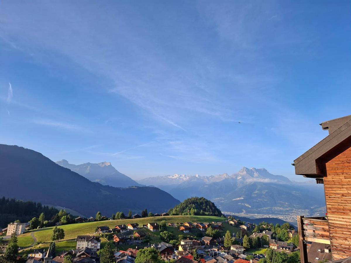 Ganze Wohnung, Le Nid d'aigle apt 405 Leysin centre avec forfait piscine sauna jacuzzi en option in Leysin, Alpes Vaudoises