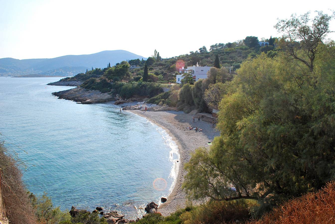 Die Mirador Boutique Villa mit malerischem Meerblick in Porto Rafti, Markopoulo-Mesogaia