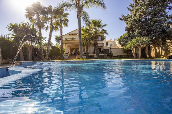 Villa Can Gual Family Suite in Inca, Majorca Center