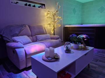 Chambre d’hôte pour 2 personnes, avec jacuzzi et terrasse dans le Pas-de-Calais