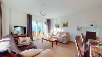 Gîte pour 6 personnes, avec terrasse à Veysonnaz